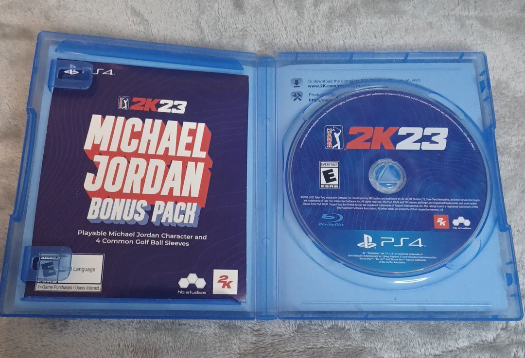 PGA Tour 2K23 Sony PlayStation 4 PS4 CIB