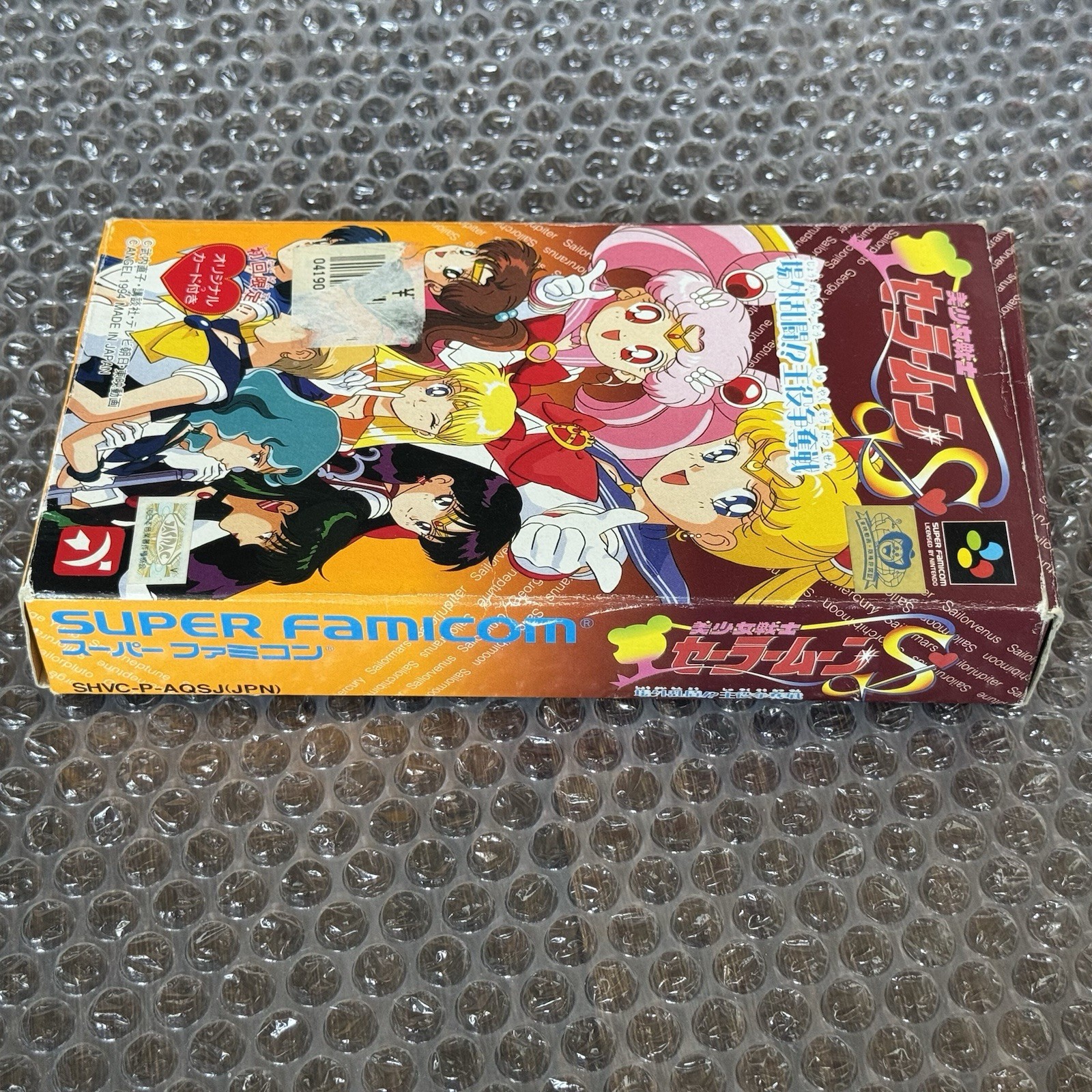 Nintendo Super Famicom Sailor Moon S Complete In Box CIB + Card JPN | US SELLER