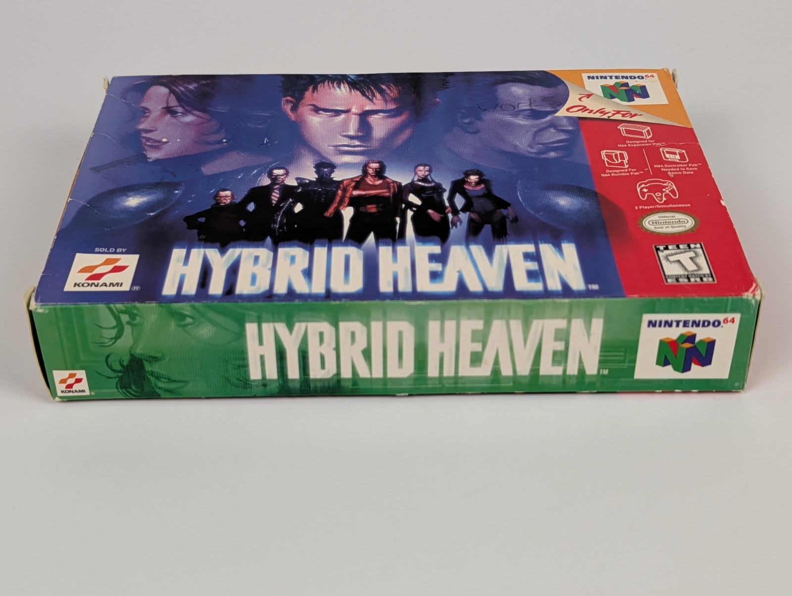 Hybrid Heaven (N64 Nintendo 64)➡️CIB Complete – AUTHENTIC – Tested🔥