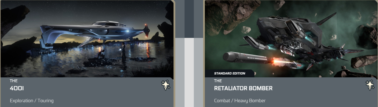 Star Citizen CCU Ship Upgrade – 400i to Retaliator Bomber