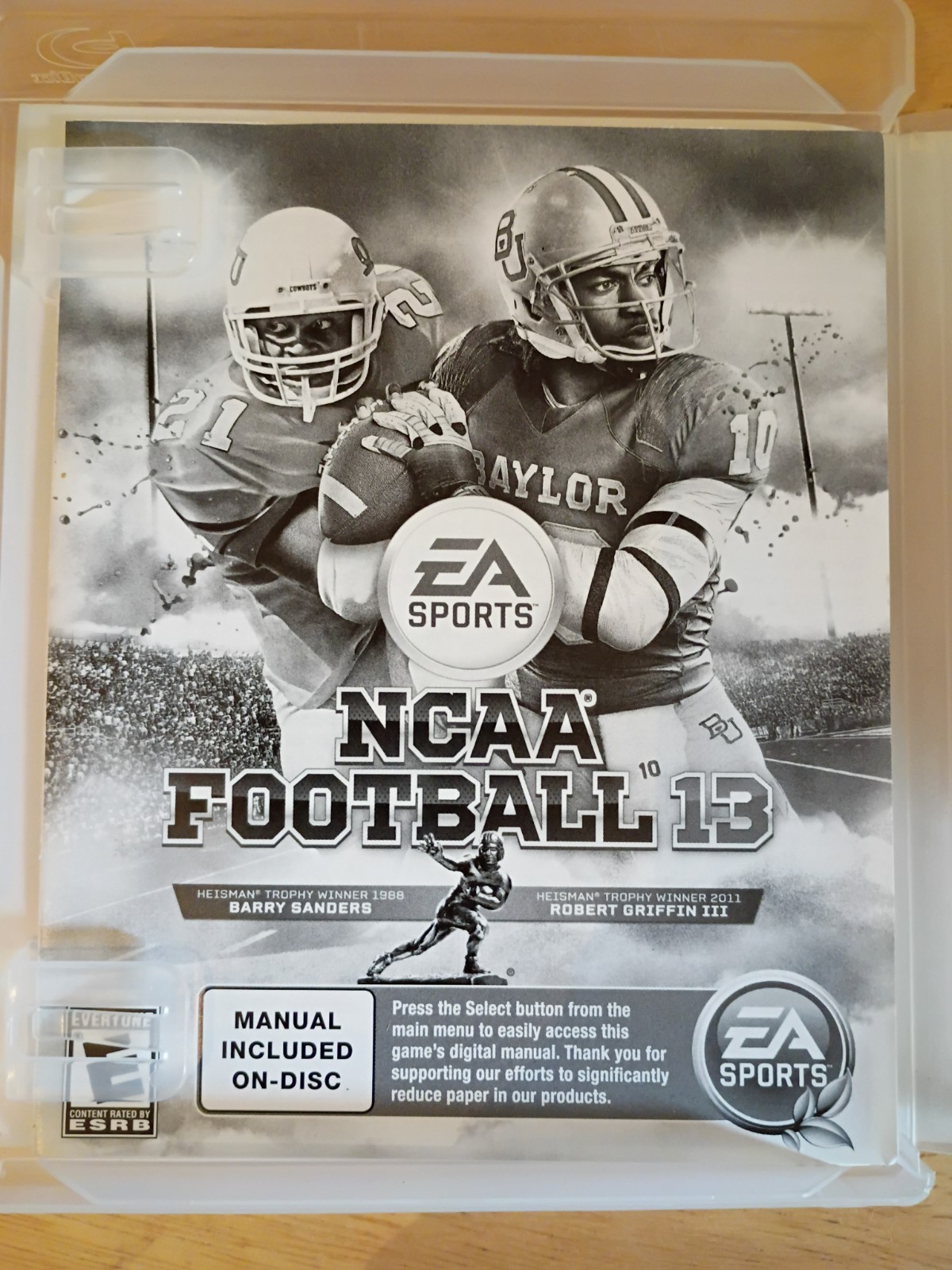 NCAA Football 13 PlayStation 3 PS3 Complete With Manual