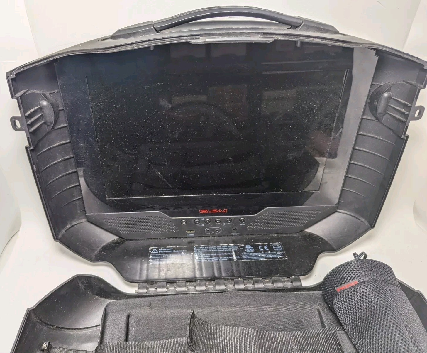 ​GAEMS G155 Portable Personal Gaming Monitor HDMI​​ PS3 Xbox 360 PS4 Case
