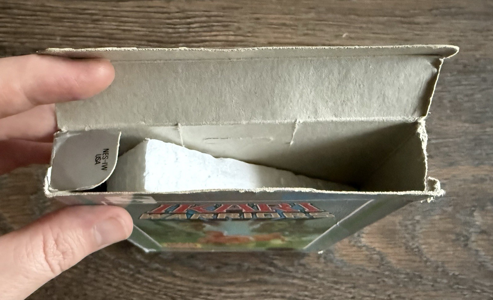 Ikari Warriors Hangtab BOX & FOAM ONLY (Nintendo, NES 1987) Combine Shipping