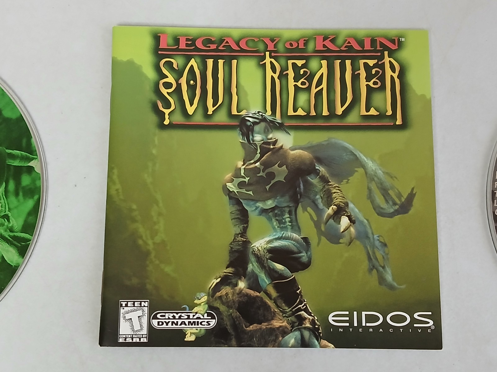 EIDOS Legacy of Kain Soul Reaver 1999 PC Game CD-ROM Trapezoid Big Box Complete