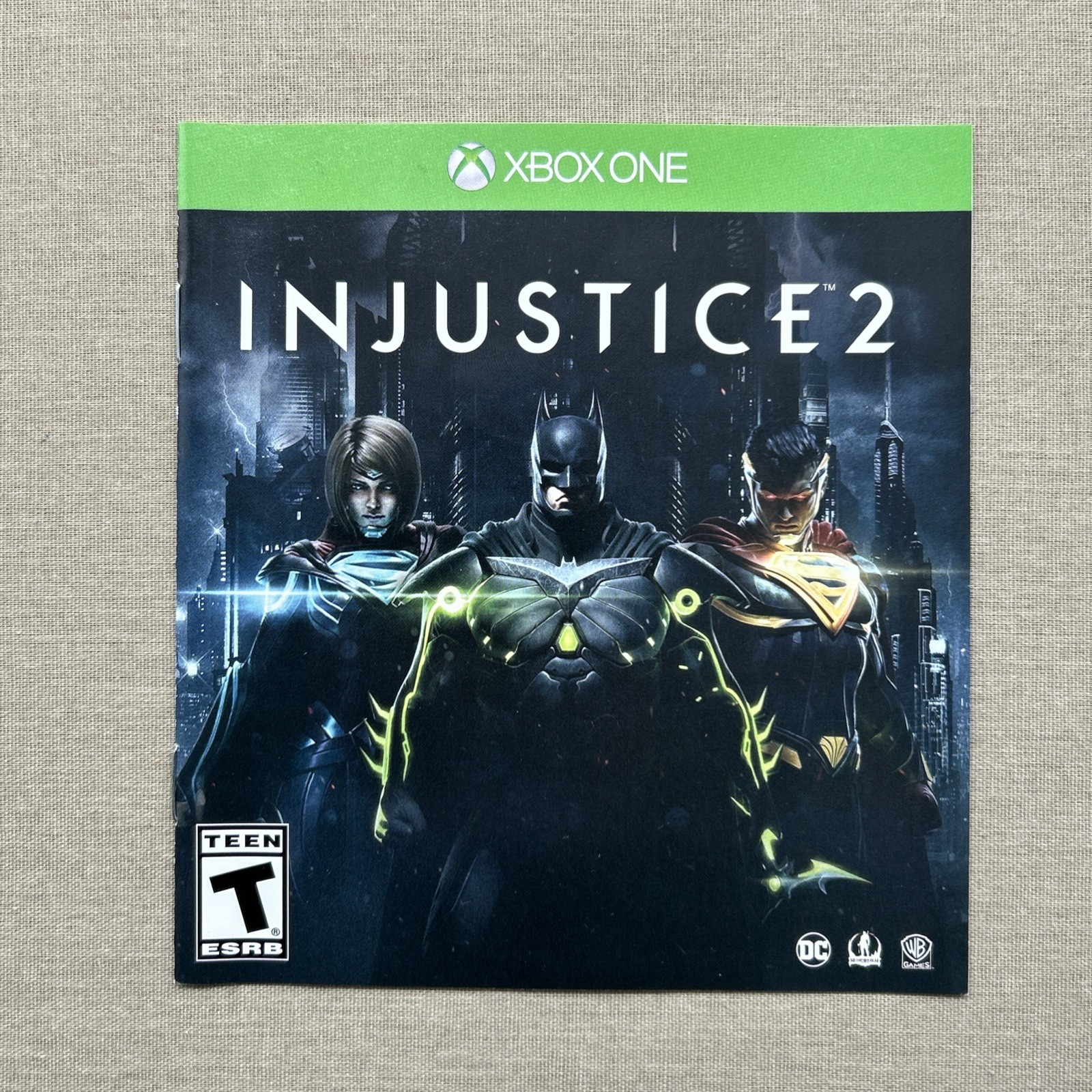 Injustice 2 (Microsoft Xbox One 2017) DC Superhero & Villain Fighting Versus 1 +