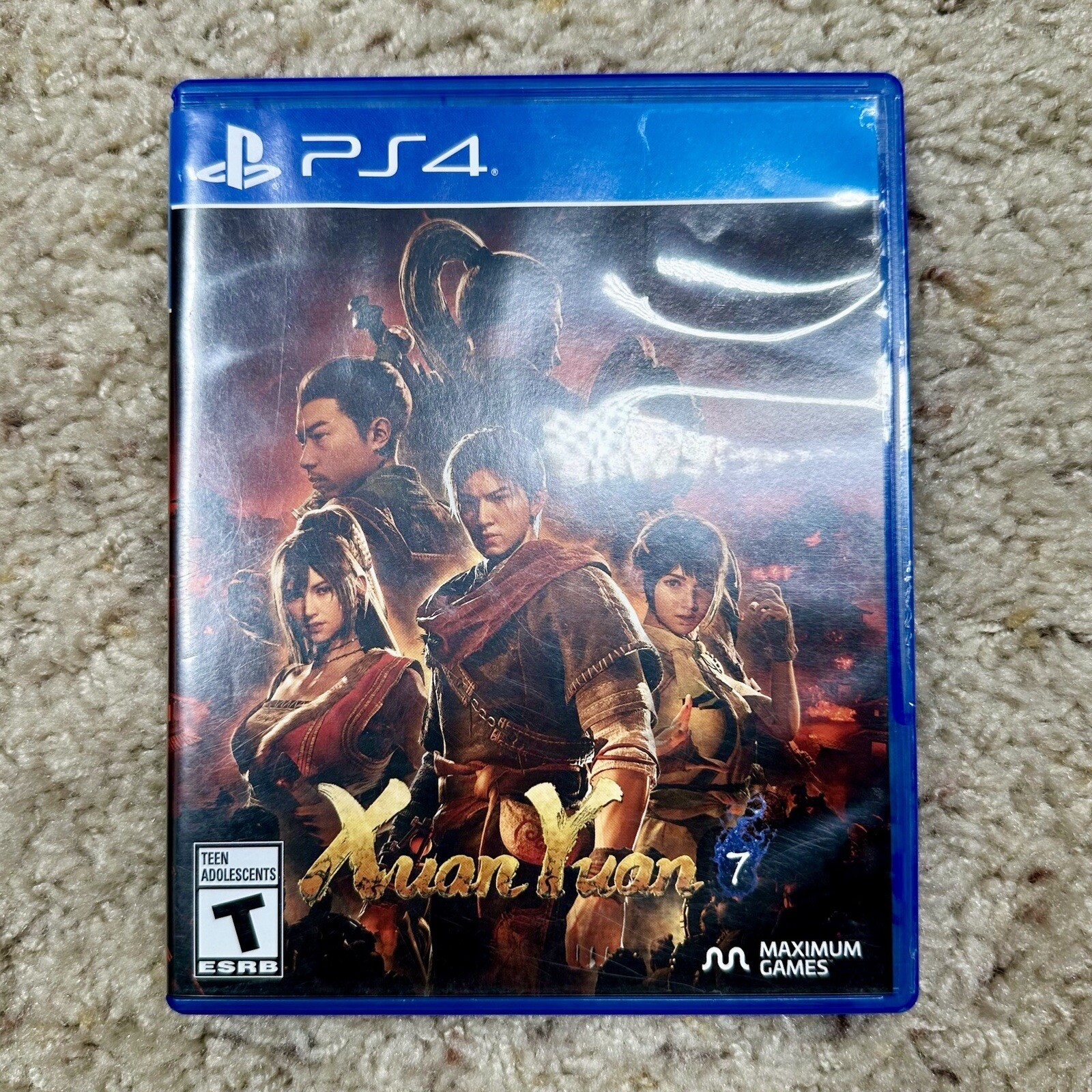 Xuan Yuan Sword 7 Playstation 4 PS4 PREOWNED COMPLETE CIB