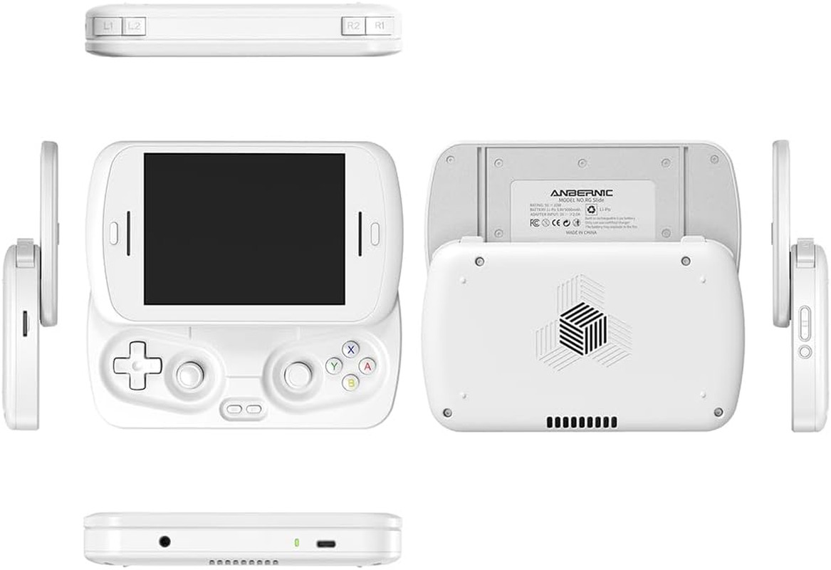 RG Slide Handheld Game Console, Unisoc T820 6Nm 5G Processor, 8GB RAM+128GB Stor