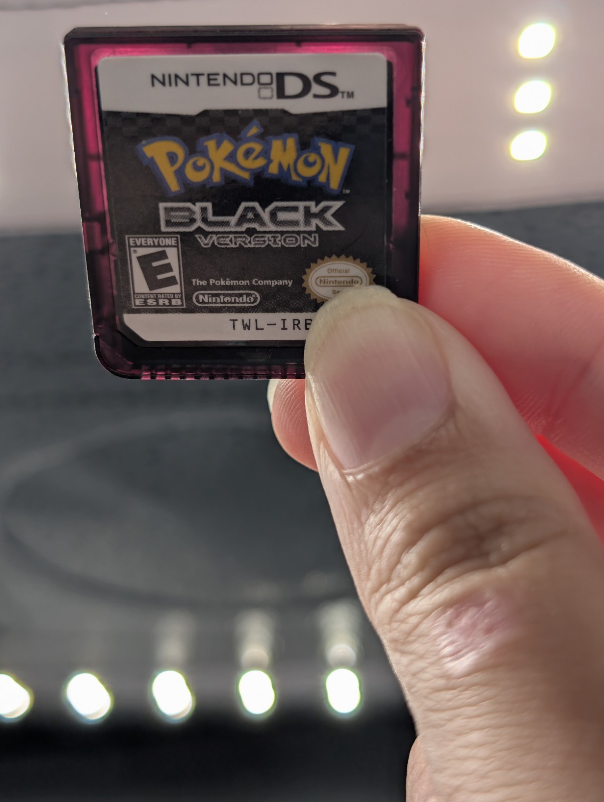 Pokemon Black Version ( Nintendo DS ) Authentic – Custom Cover Art – Tested