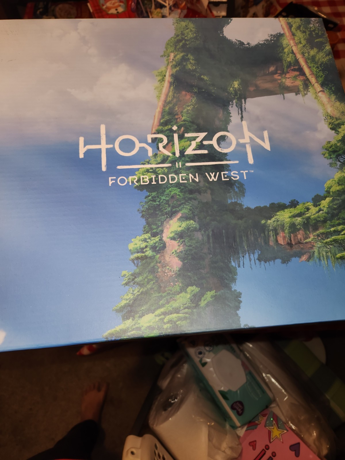 Horizon Zero Dawn Tremortusk Aloy Statue with 2 Figures