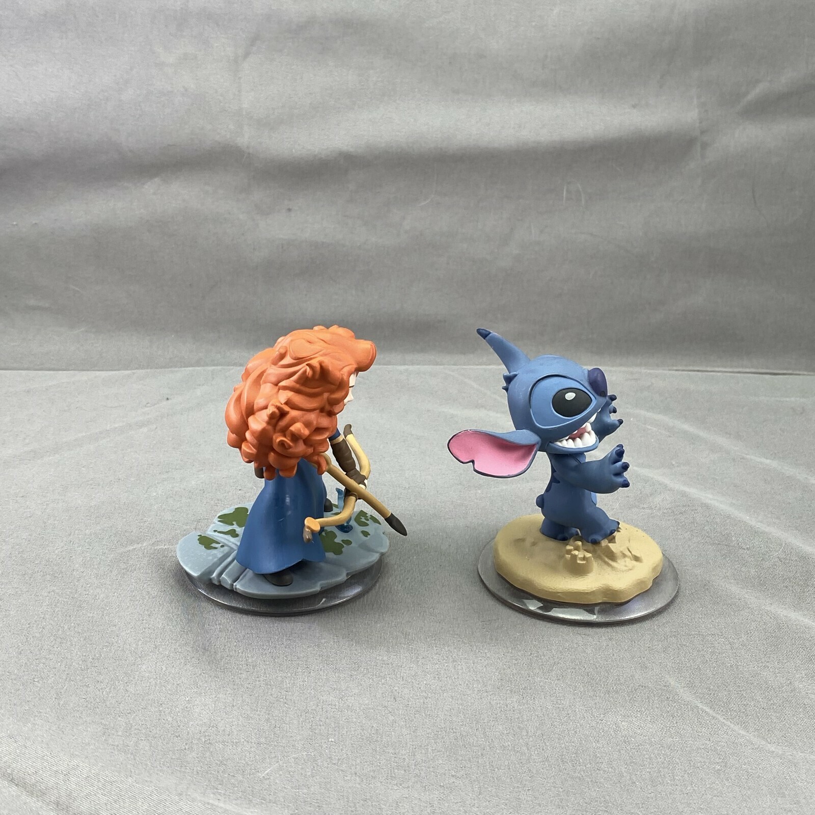 DISNEY INFINITY – MERIDA/STITCH Toy Box Pack Brave/Lilo and Stitch Loose w/ Card