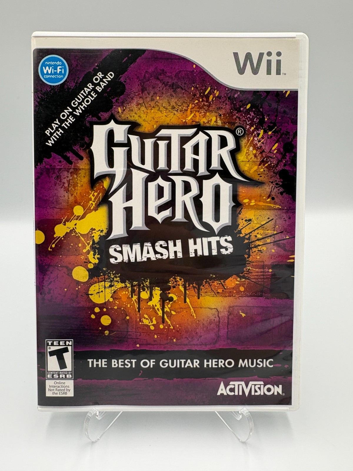 Guitar Hero: Smash Hits – Nintendo Wii CIB Complete w/ Manual – Tested Pristine