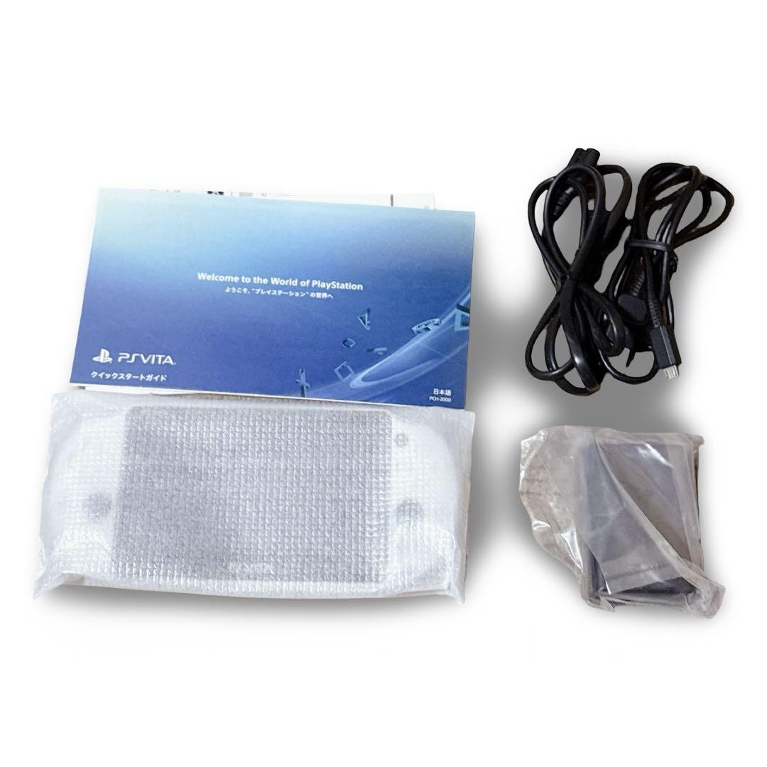 PlayStation Vita PCH-2000 Glacier White Wi-Fi Console Complete Set