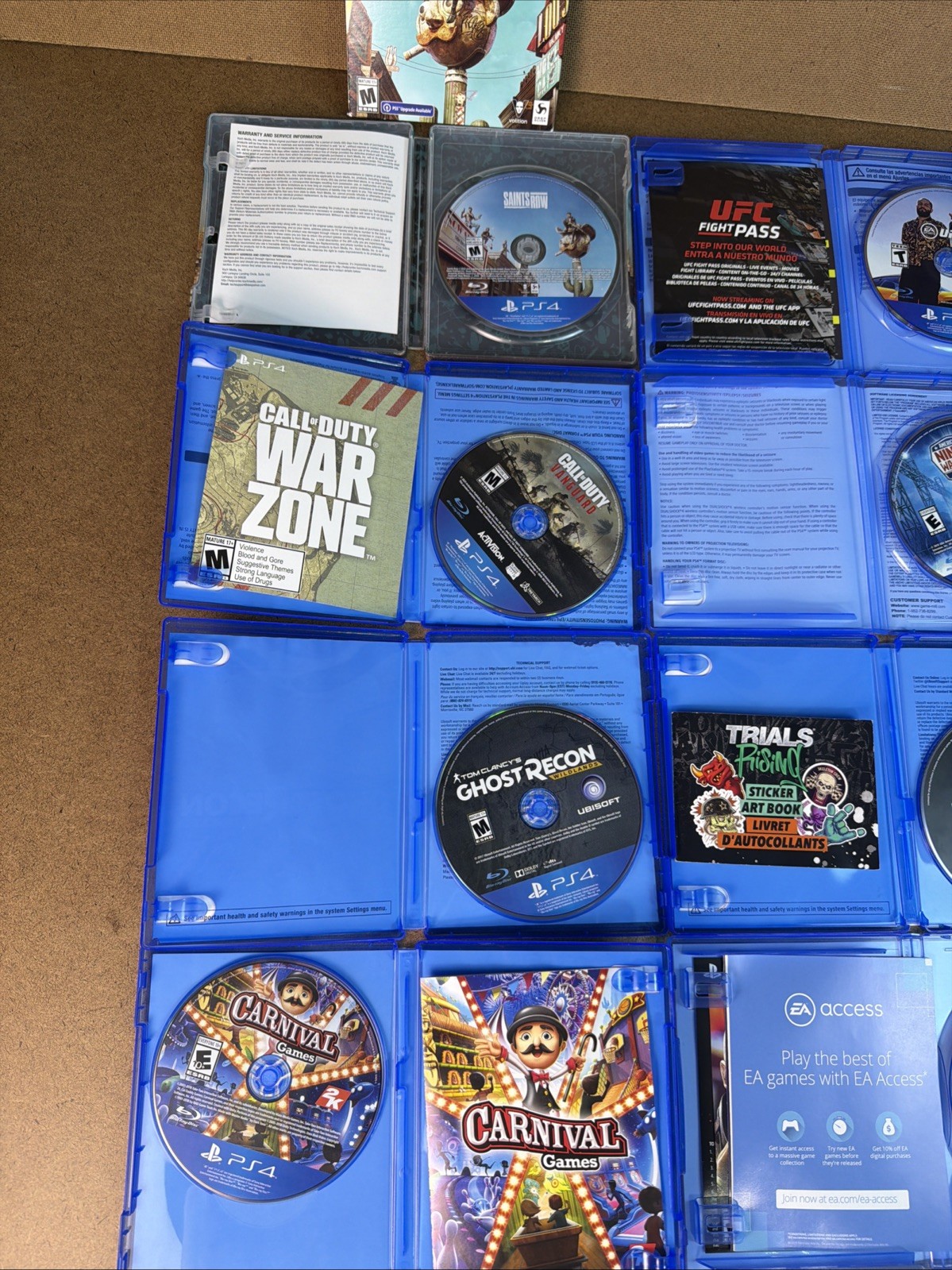 Sony PlayStation 4 PS4 Slim CUH-2215B 1TB Black Console w/ Games NEAR MINT WOW!