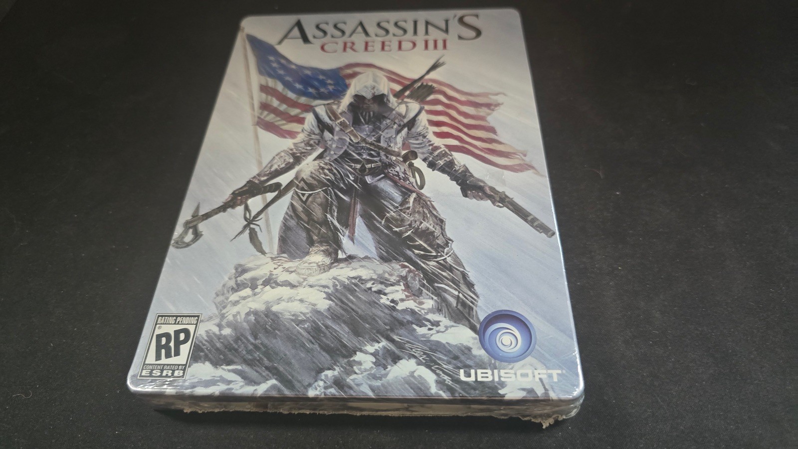 Assassin’s Creed III 3 Steelbook Case only Microsoft Xbox 360 NEW SEALED no game