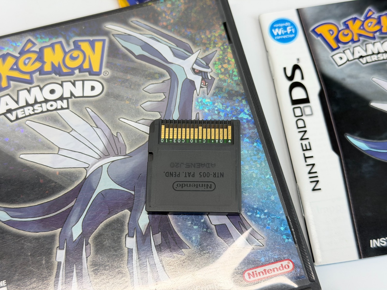 Pokemon Diamond Version (Nintendo DS) Complete w/ Inserts & Original Receipt