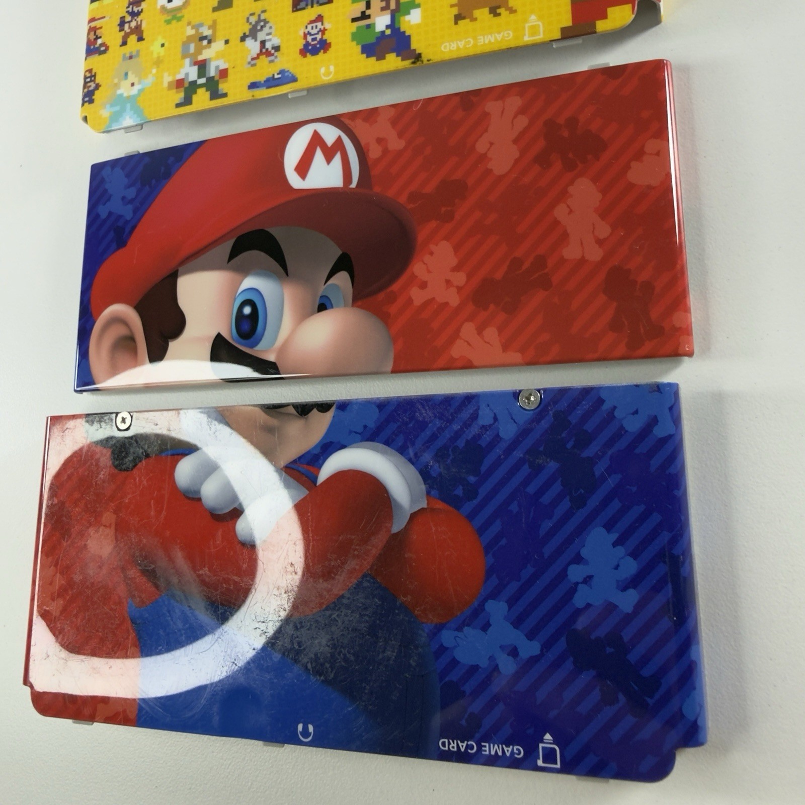 New Nintendo 3DS Kisekae Cover No.069 Mario Face Plates and One Yellow