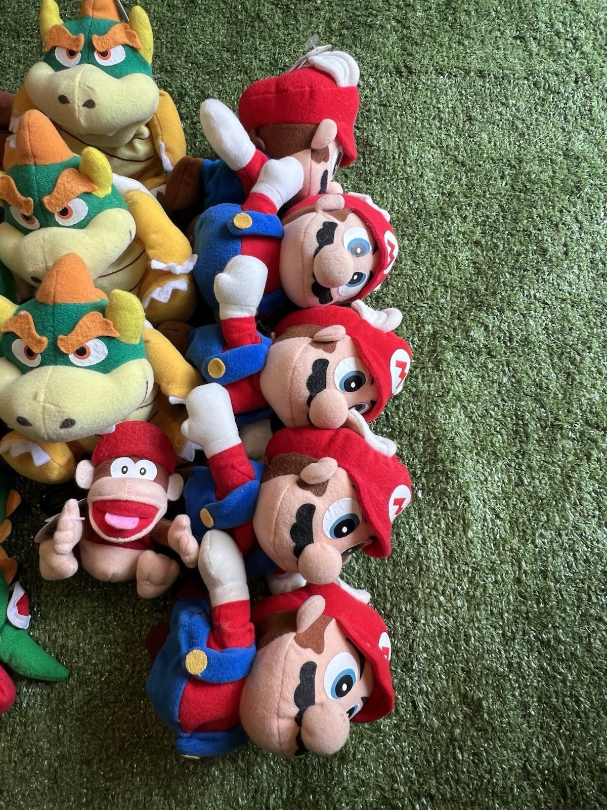 13 1997 Nintendo 6″ Plush BDA BD&A Super Mario Yoshi N64 Video Game Bean Bag