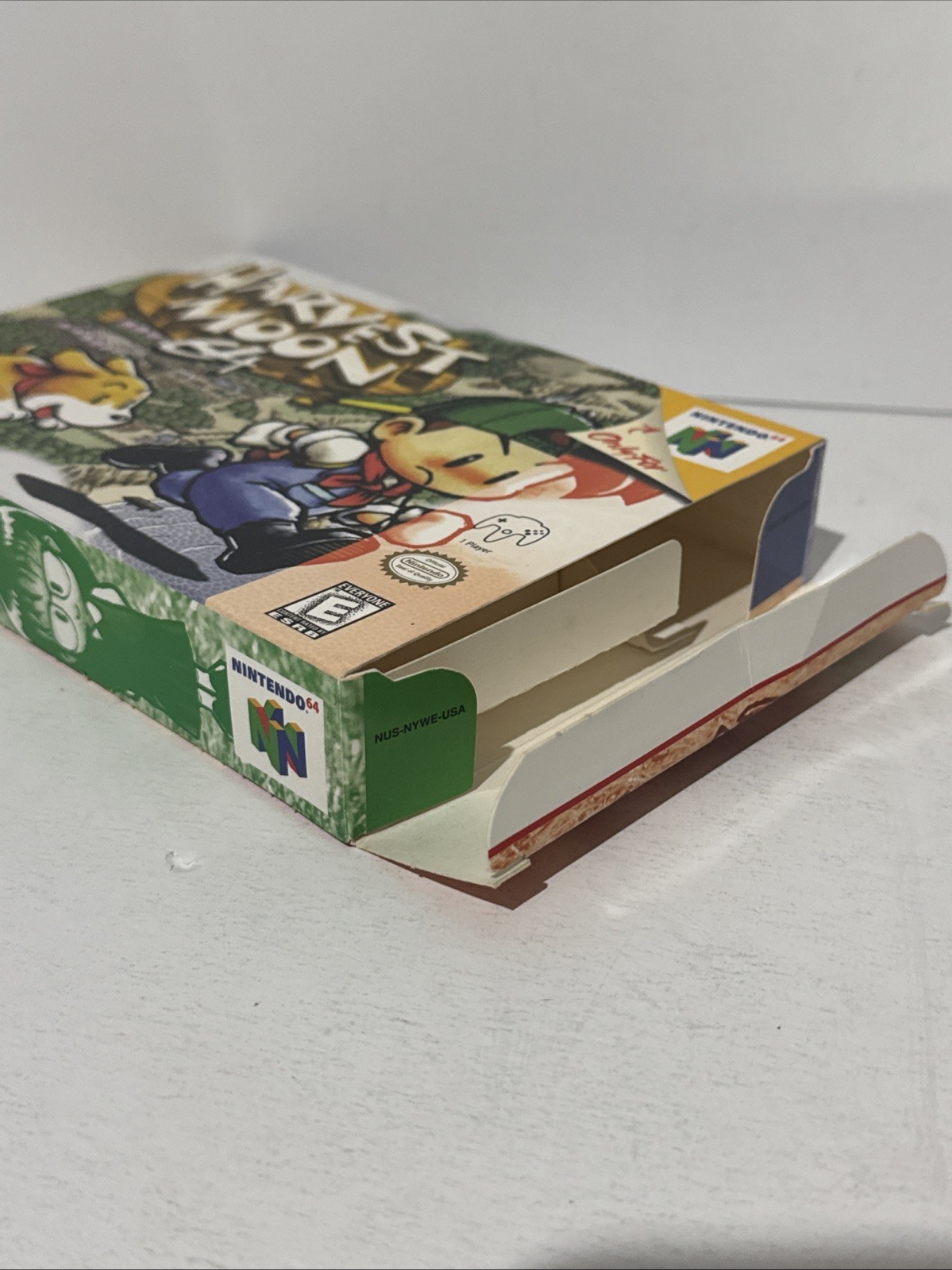 Harvest Moon (Nintendo 64 N64) Complete in Box CIB Very Nice! Box Protector