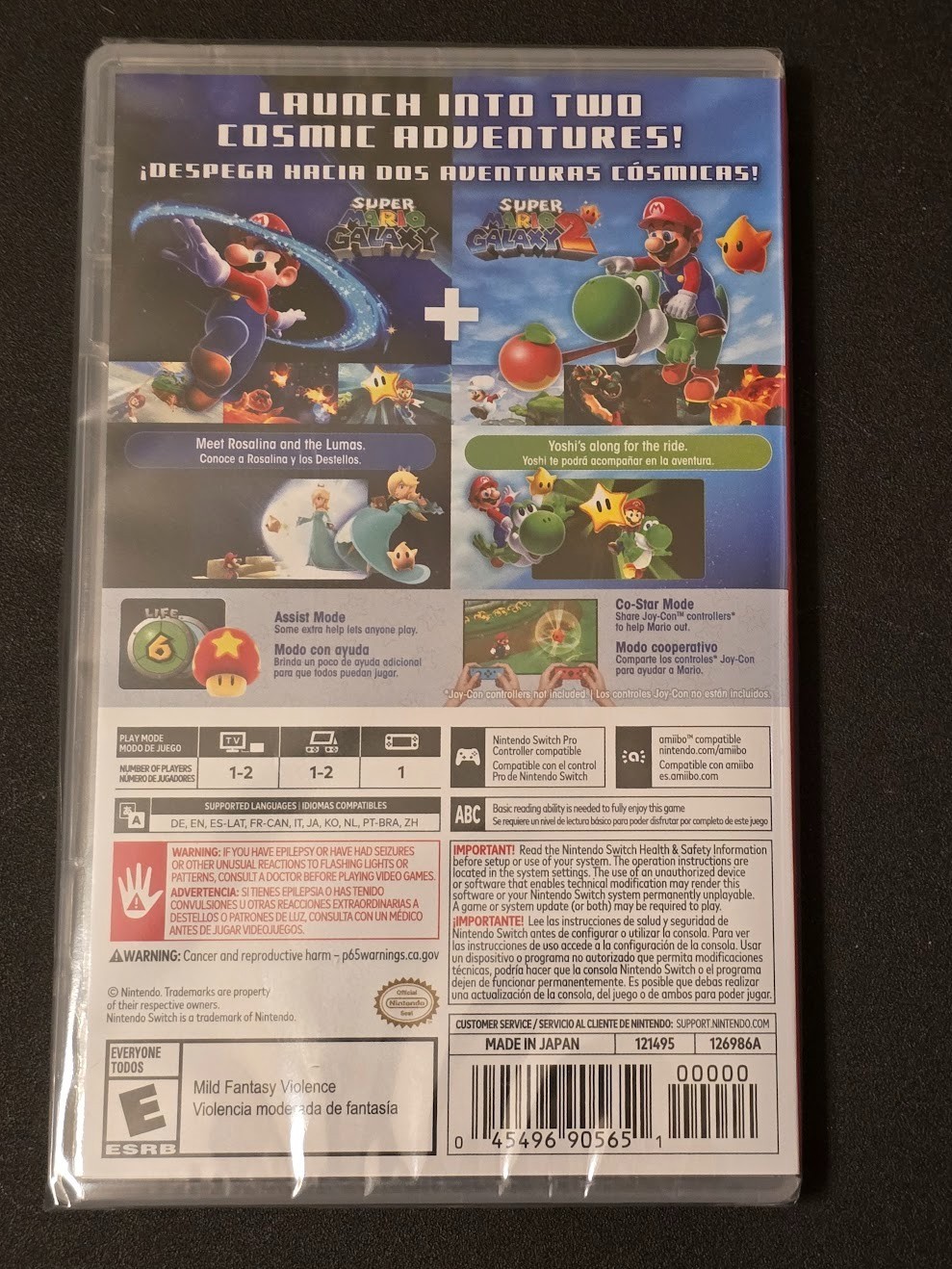 Super Mario Galaxy + Super Mario Galaxy 2 – Nintendo Switch