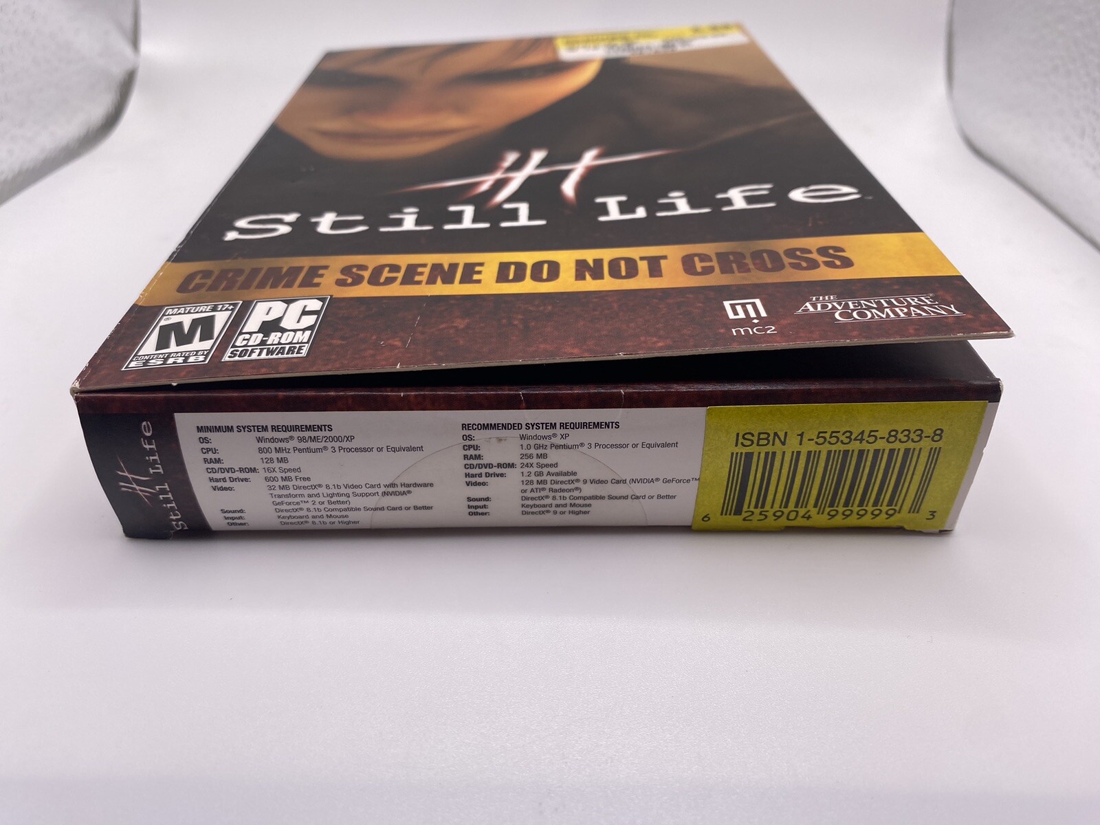 STILL LIFE III (2004, PC Game) The Adventure Company CIB