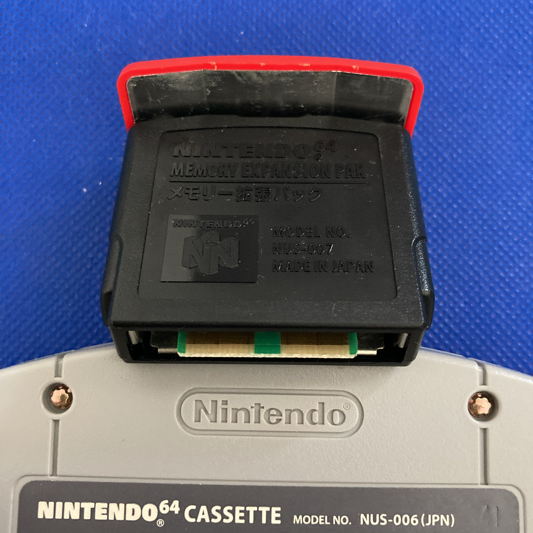 Nintendo 64 Memory Expansion Pak N64 High resolution pack NUS-007 from Japan