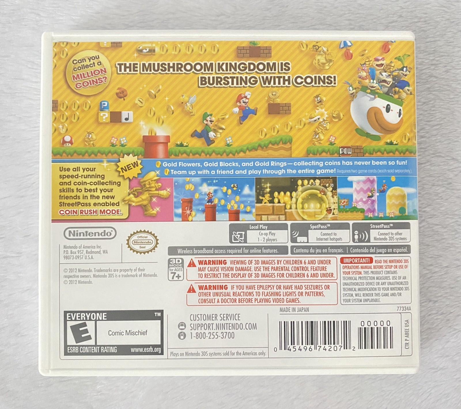 New Super Mario Bros 2, 3DS (Complete in Box CIB, Excellent Condition)