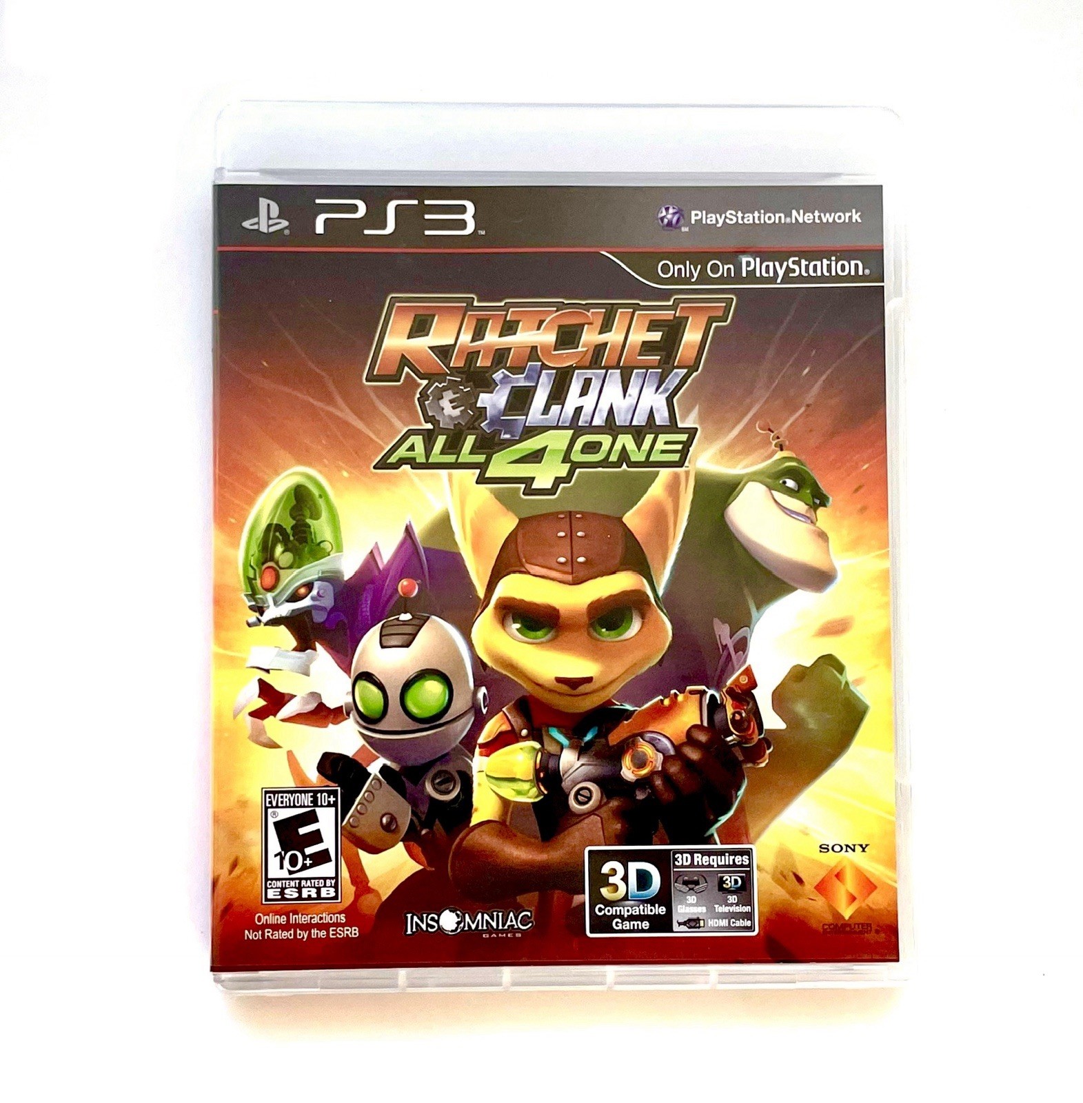 💥 Ratchet & Clank All 4 One Playstation 3 PS3 Complete NO SCRATCHES 💥