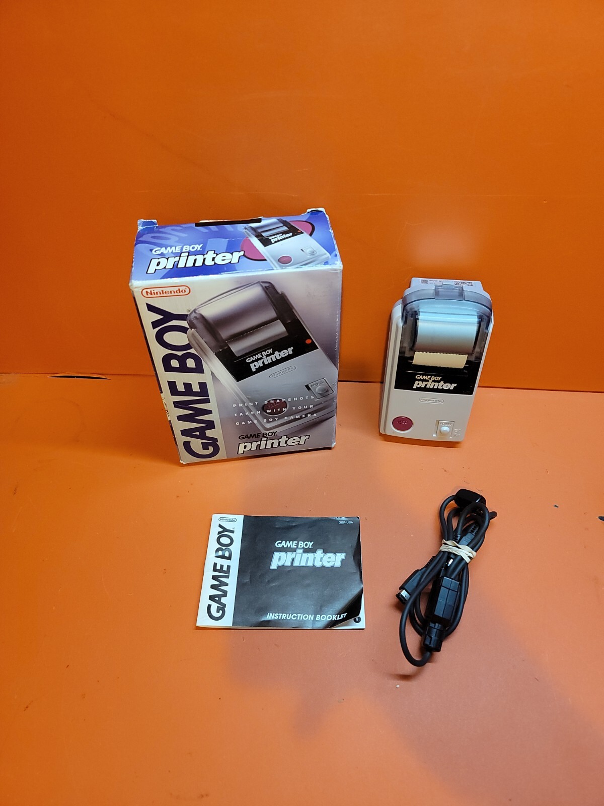 Genuine Nintendo GameBoy Printer in Original Box ~ MGB-007 ~ Read Description