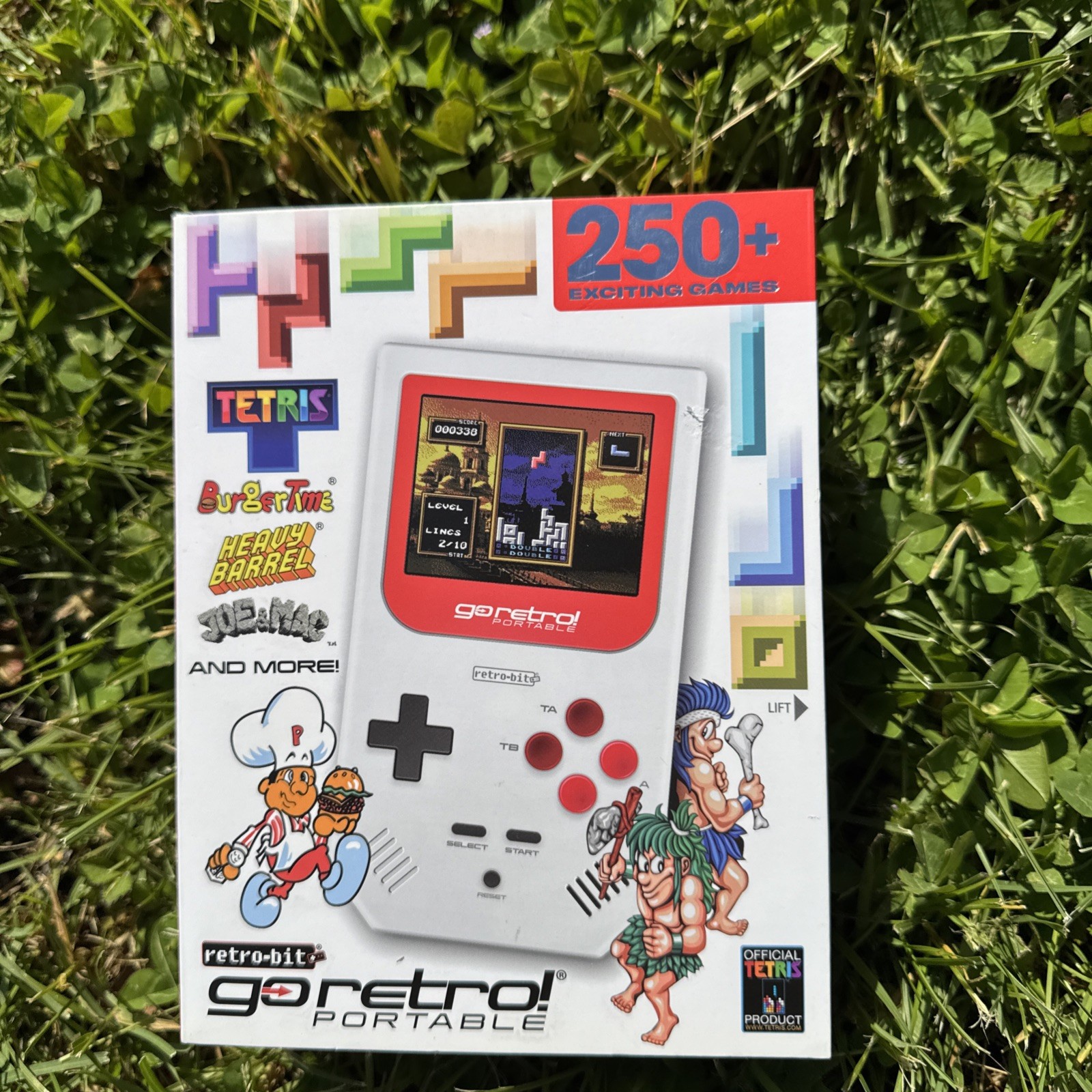 Retro-Bit Go Retro Portable V1.3 Handheld Gaming Console w/ 250+ Built-In Games