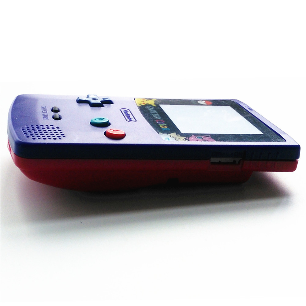 Pokemen Jigglypuff Purple Red Housing Shell Case for Nintendo Gameboy Color GBC