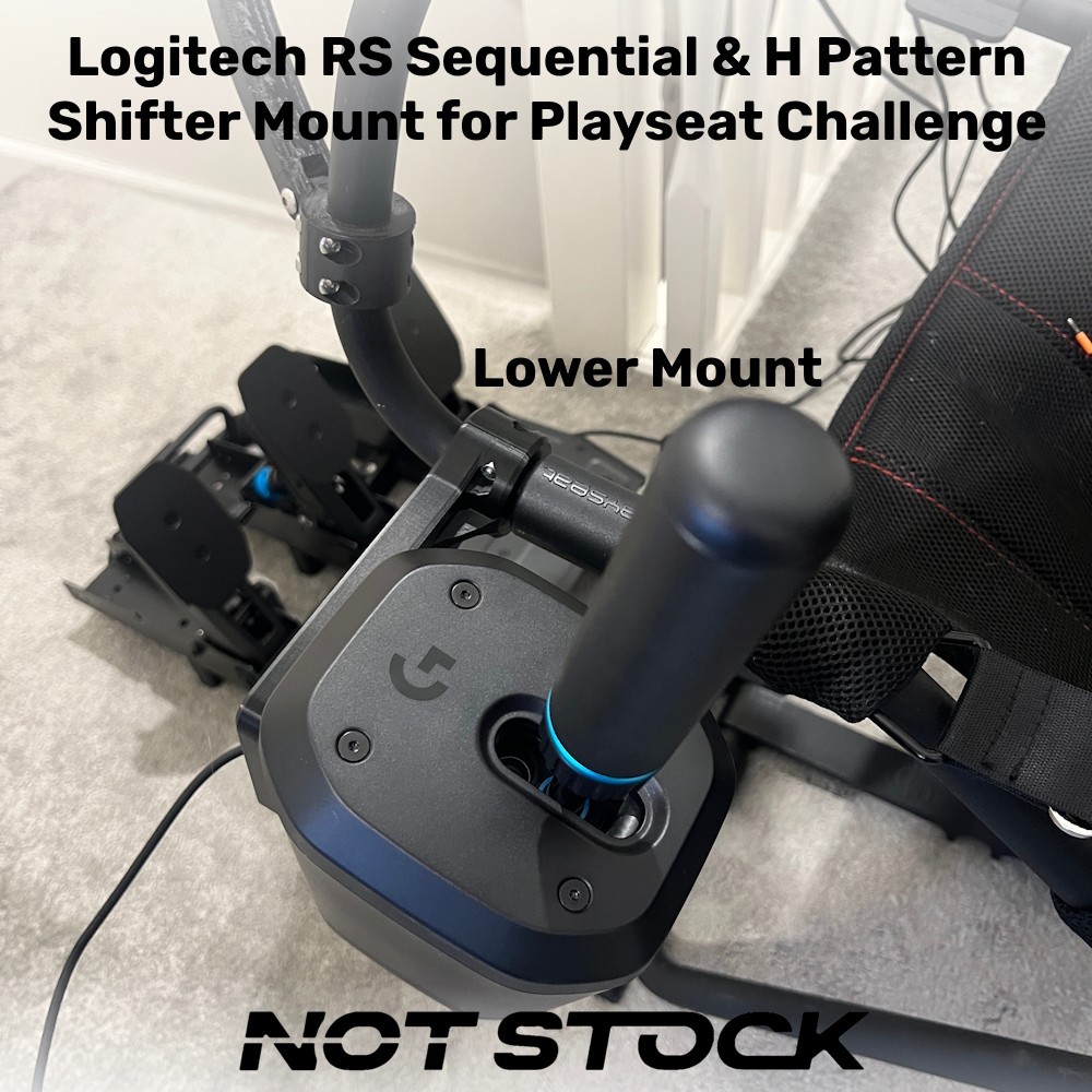 Logitech RS Sequential & H Gear Shifter Mount for Playseat Challenge Reversible
