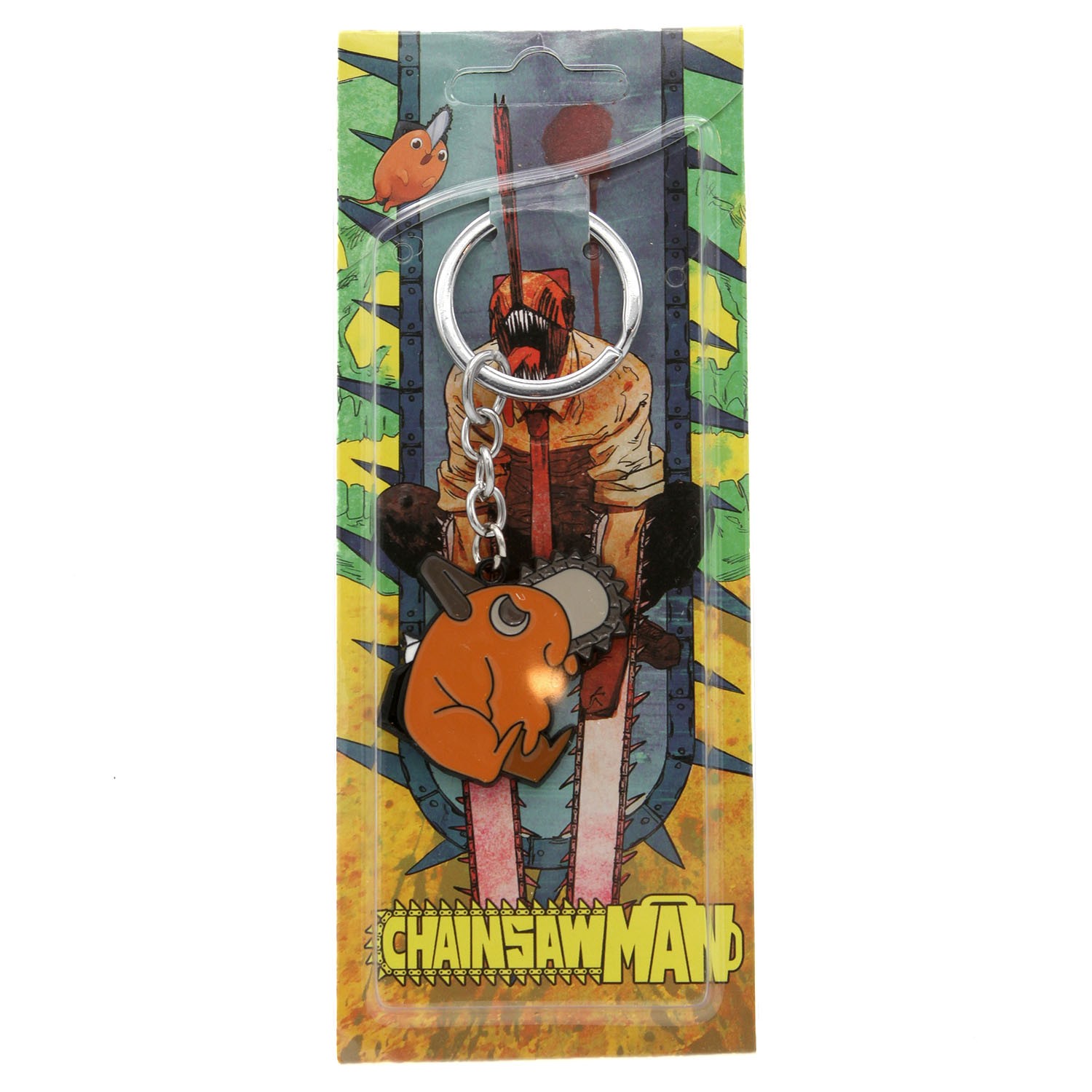 Chainsaw Man 1″ KeyChain – POCHITA New (Chainsaw Devil Anime Key Chain Charm)