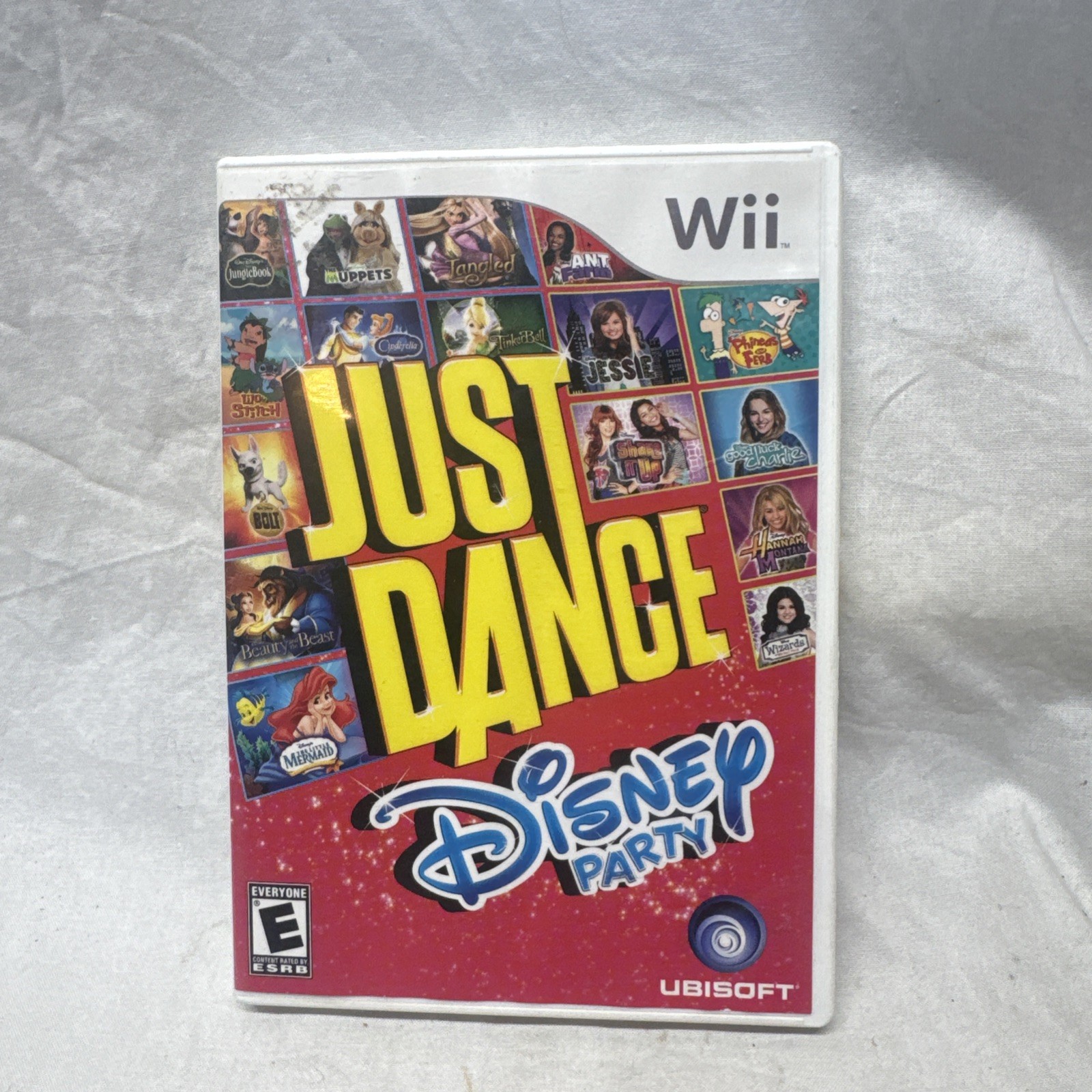 Just Dance: Disney Party (Nintendo Wii, 2012) Complete With Manual & Case