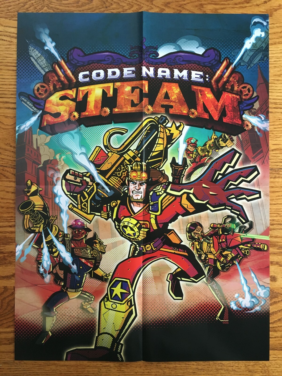 Official Mario Party 10 / Code Name STEAM Poster Authentic Nintendo Wii U 3DS
