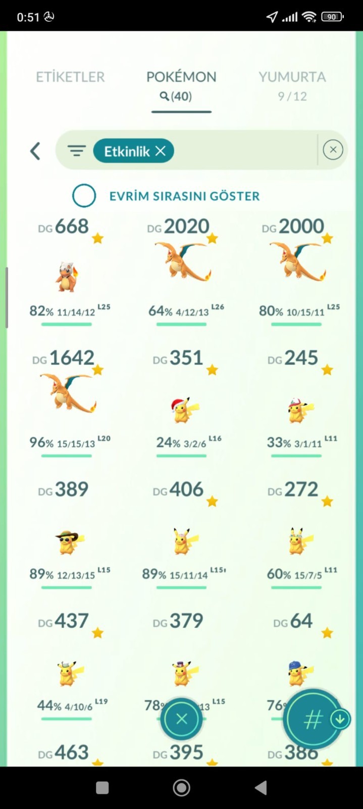 Pokémon Go level 72 lvl – 2018