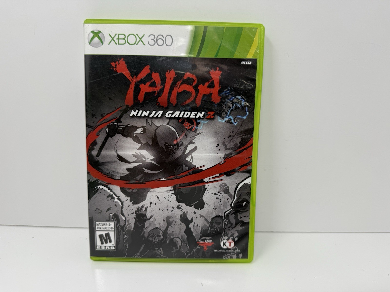 Yaiba: Ninja Gaiden Z Microsoft Xbox 360 Authentic Works Clean Discs Tested