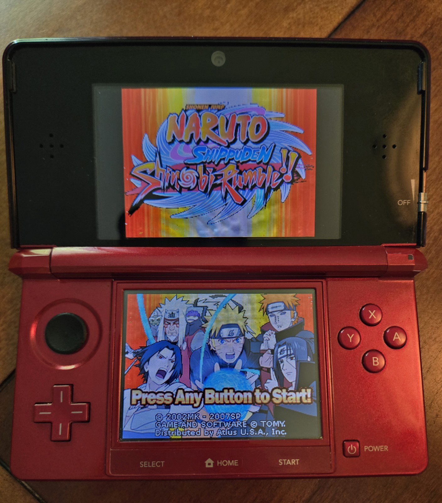 Naruto Shippuden: Shinobi Rumble!! Nintendo DS with Manual TESTED + Authentic