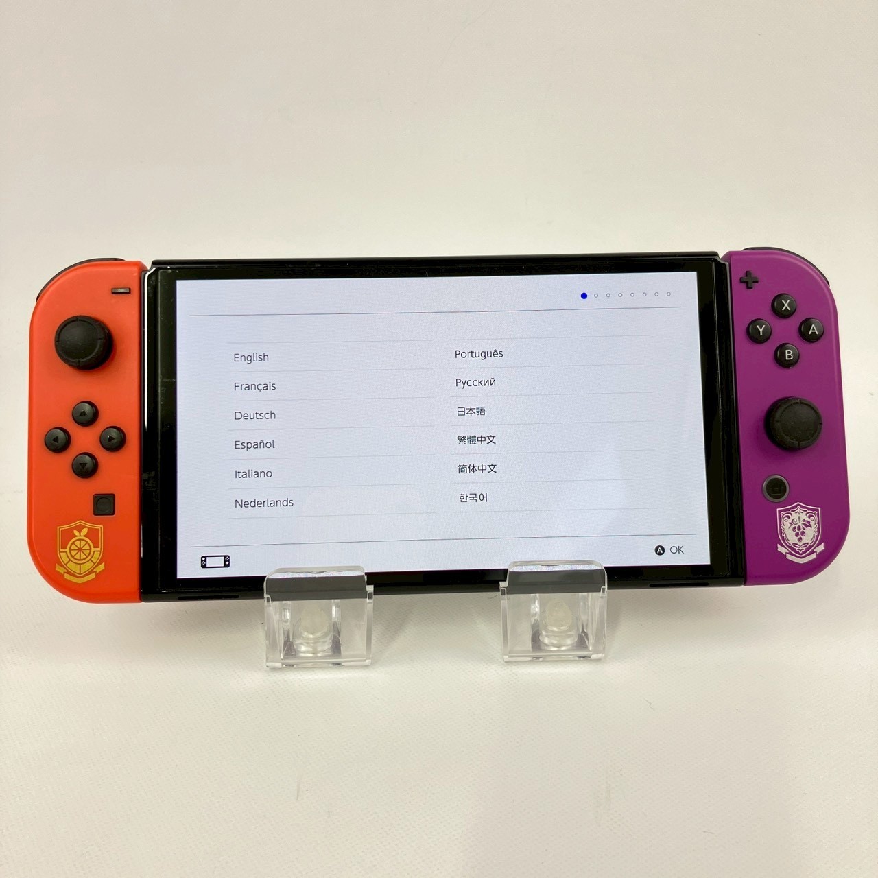 Nintendo Switch 64GB OLED Pokémon Scarlet Violet Edition Console ＆ Joy-Con
