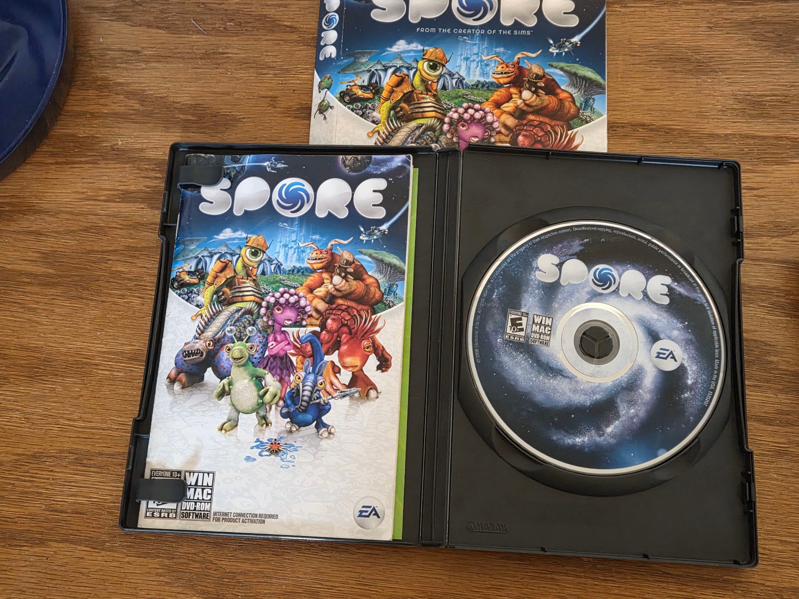 SPORE 3 Pack PC Game Set: Spore, Galactic Adventures Exp, Creepy & Cute Parts Pk