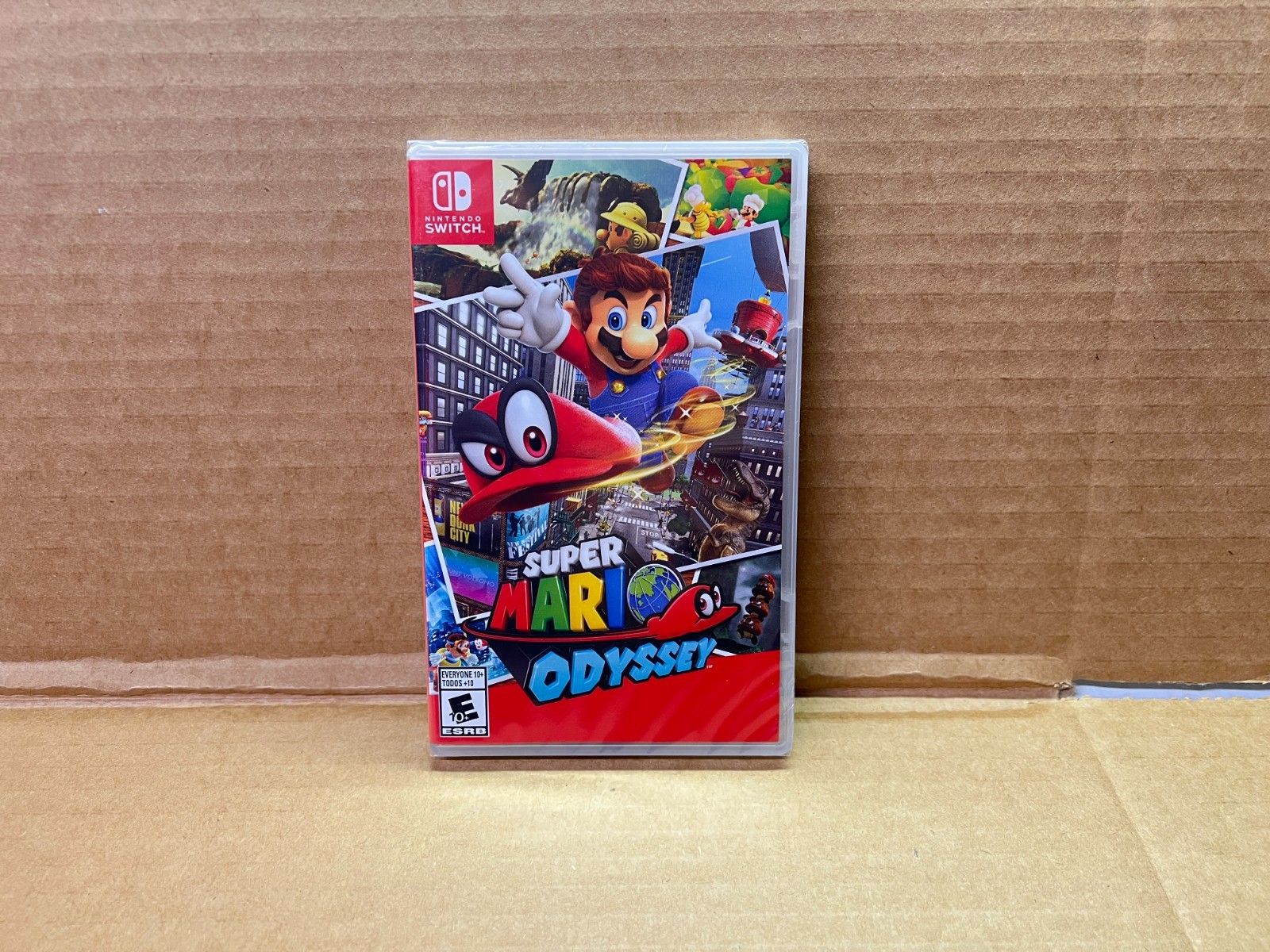 Super Mario Odyssey Nintendo Switch Physical Game NEW FACTORY SEALED