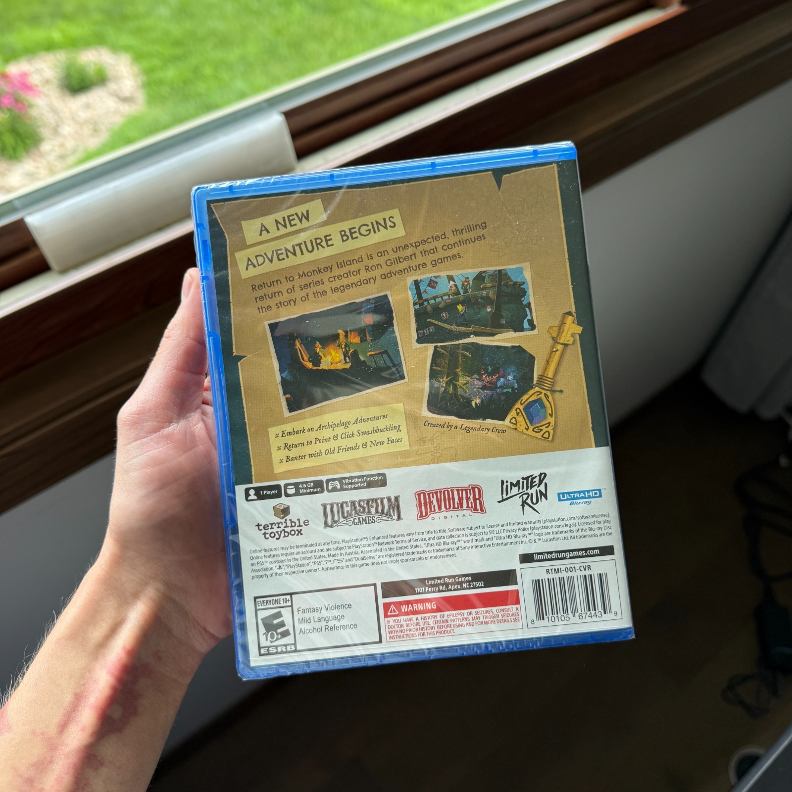 Brand New Return to Monkey Island Playstation 5 PS5 Limited Run Games