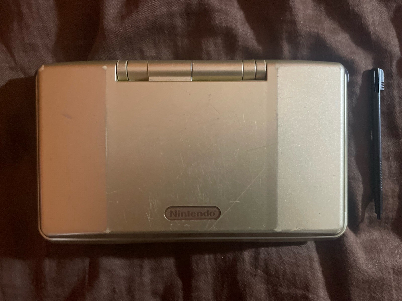 Nintendo DS Gold Phat OG Console NTR-001 Fully Functional Exclusive RARE Genuine