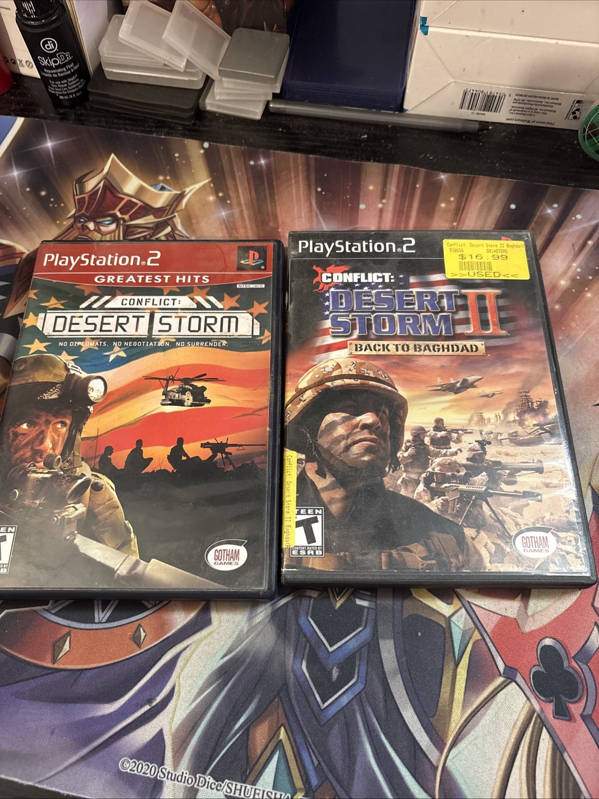 ps2 games lot | Conflict Desert Storm 1 2, Conflict Vietnam, Civil War