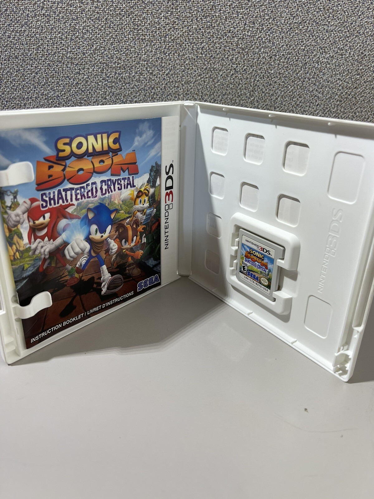 Sonic Boom: Shattered Crystal (Nintendo 3DS, 2014) – Tested – Complete