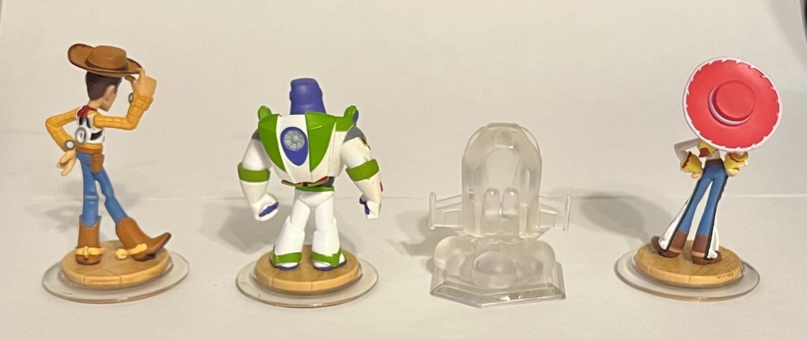 Disney Infinity Toy Story Jessie Buzz Woody Crystal Figures 1.0