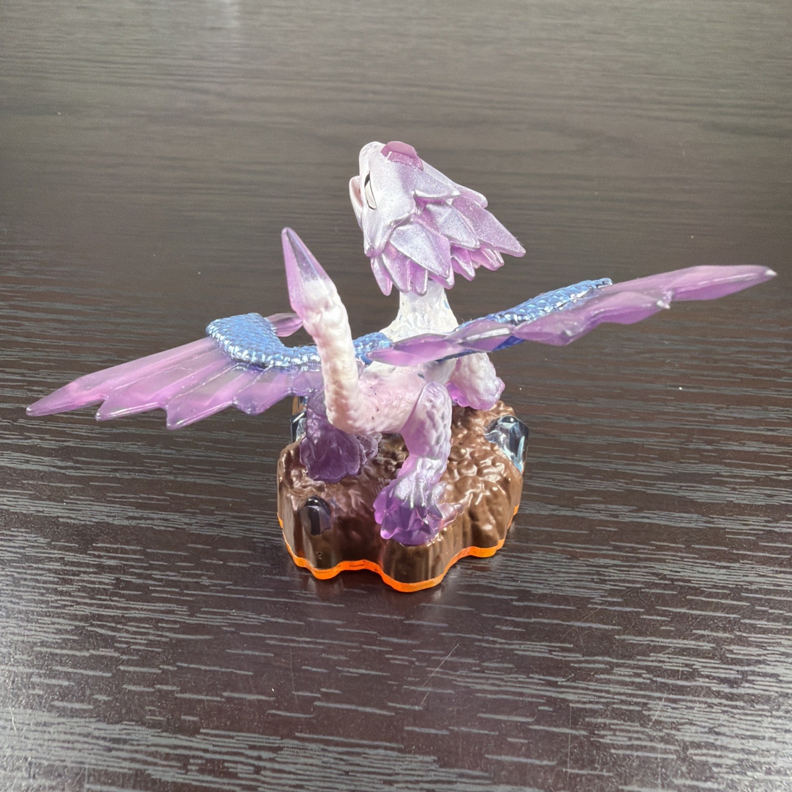 Skylanders GIANTS Character Figure PURPLE FLASHWING 2012 ORANGE BASE