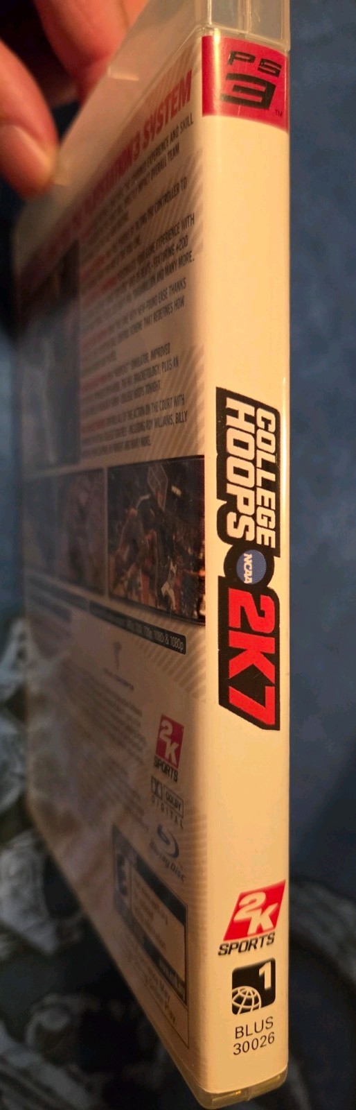 PS3 College Hoops 2K7 – Complete Authentic Tested NICE!
