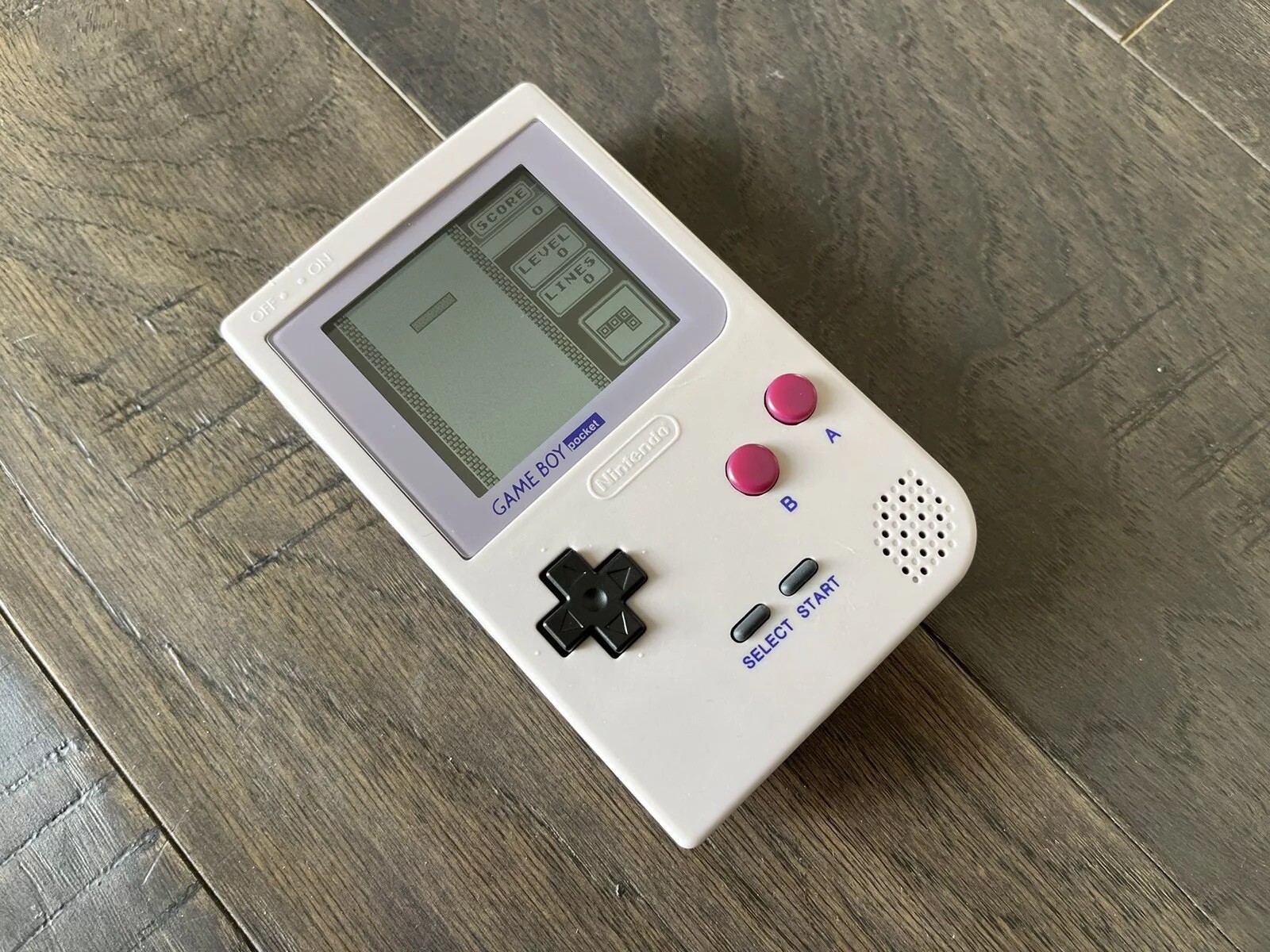 Nintendo Gameboy Pocket GBP Backlight IPS Screen and Glass Lens W/ Bag – Grey