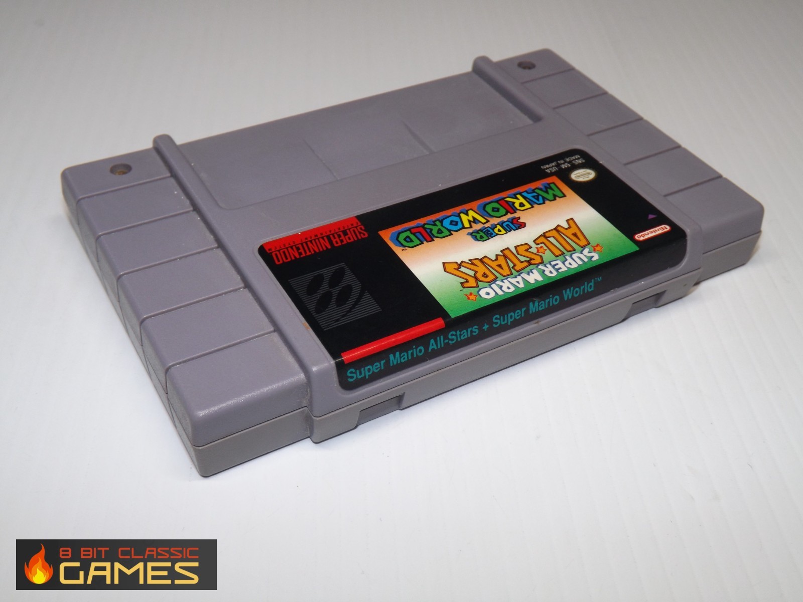 AUTHENTIC! Super Mario All Stars World – GAME ONLY – SUPER NINTENDO SNES 73a