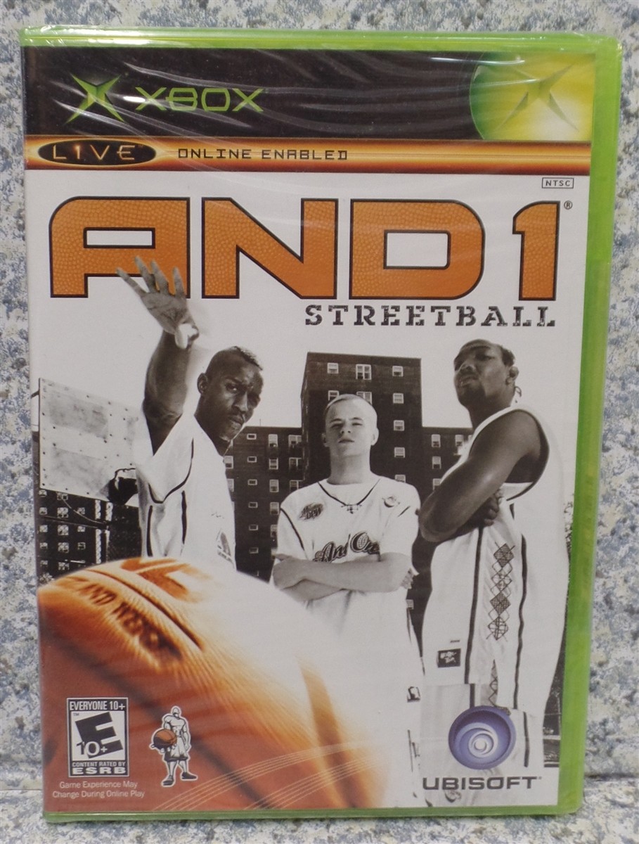 Video Game XBOX AND 1 Streetball + Mixtape #1 NEW SEALED